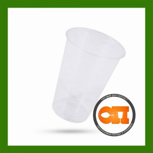 Стакан 375 мл МАТОВЫЙ полипропилен (аналог Bubble cup) d-90 мм